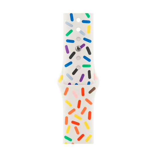 Apple 41mm Pride Edition SportÿBand Band for Apple Watch 38/40/41 mm, Size M/L, Pride Edition